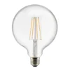Ljuskälla E27 LED glob 125, Klar