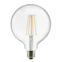 Ljuskälla E27 LED glob 125, Klar