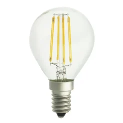 Ljuskälla E14 LED klot, Klar