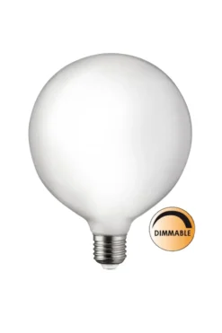 Ljuskälla LED dimbar 125 mm E27, Opal