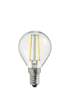 Ljuskälla LED filament Klot E14, Klar