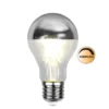 Ljuskälla LED 352-94 toppförspeglad dimbar E27, Silver