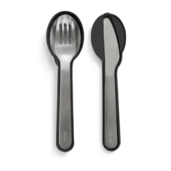 Lékué bestickset med fodral 5 delar, Black
