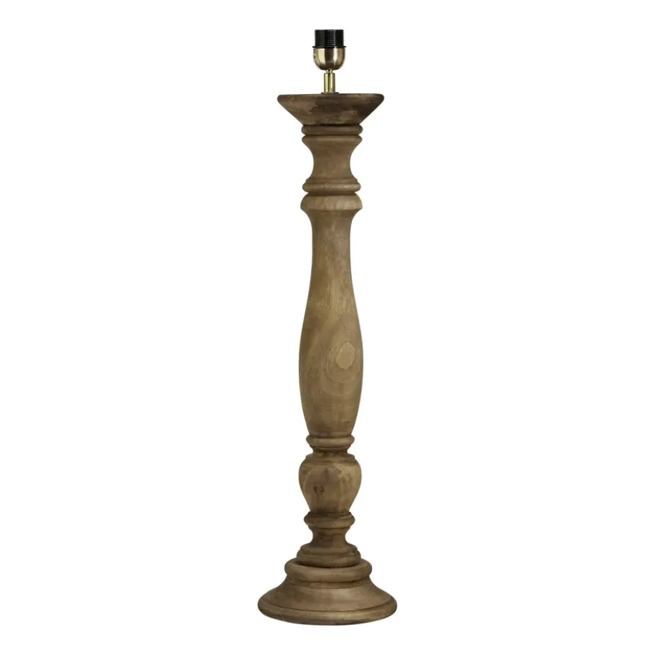 Lodge lampfot aged brown, 46 cm