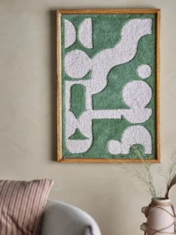 Longton väggdekoration 45x65 cm, Green