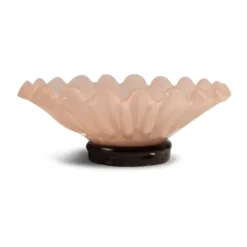 Lori skål M Ø18 cm, Pink-brown