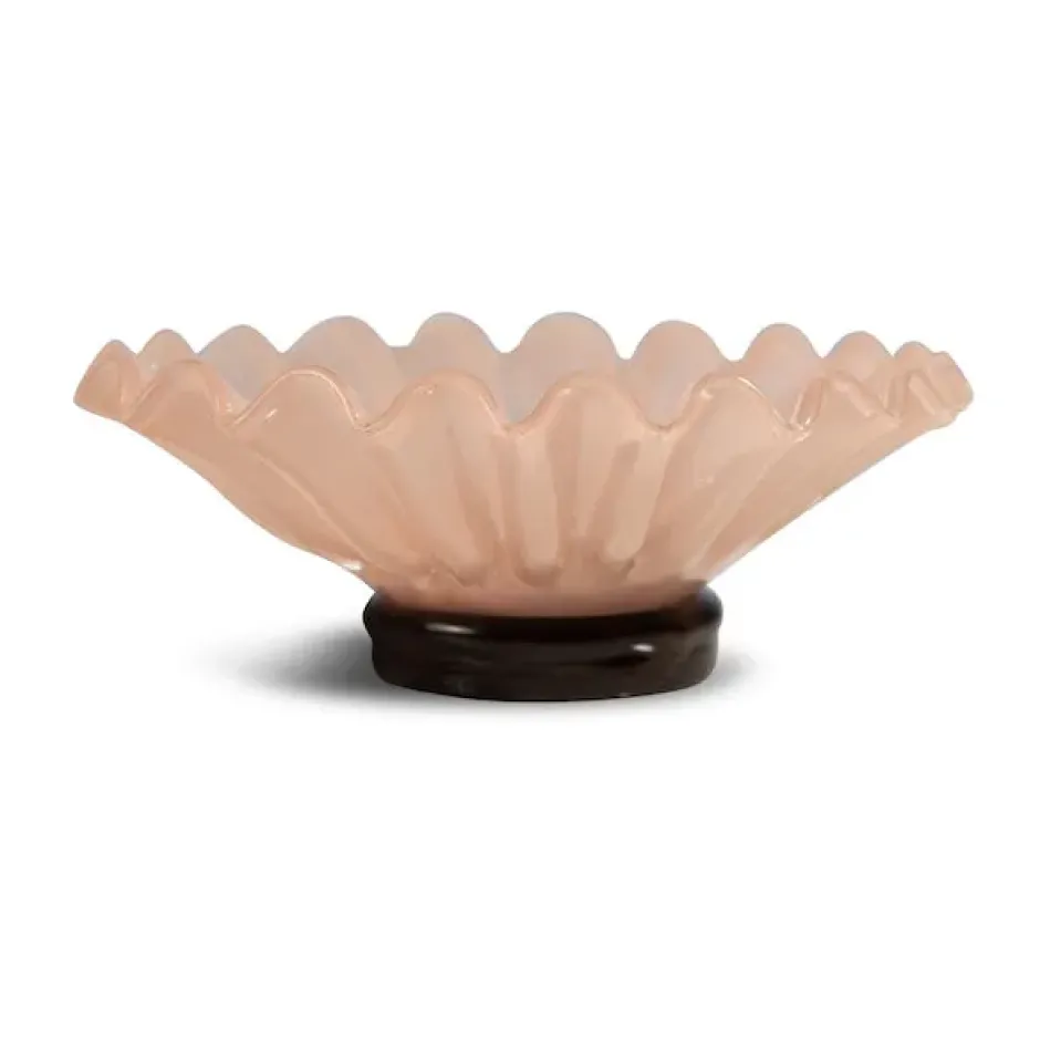 Lori skål M Ø18 cm, Pink-brown