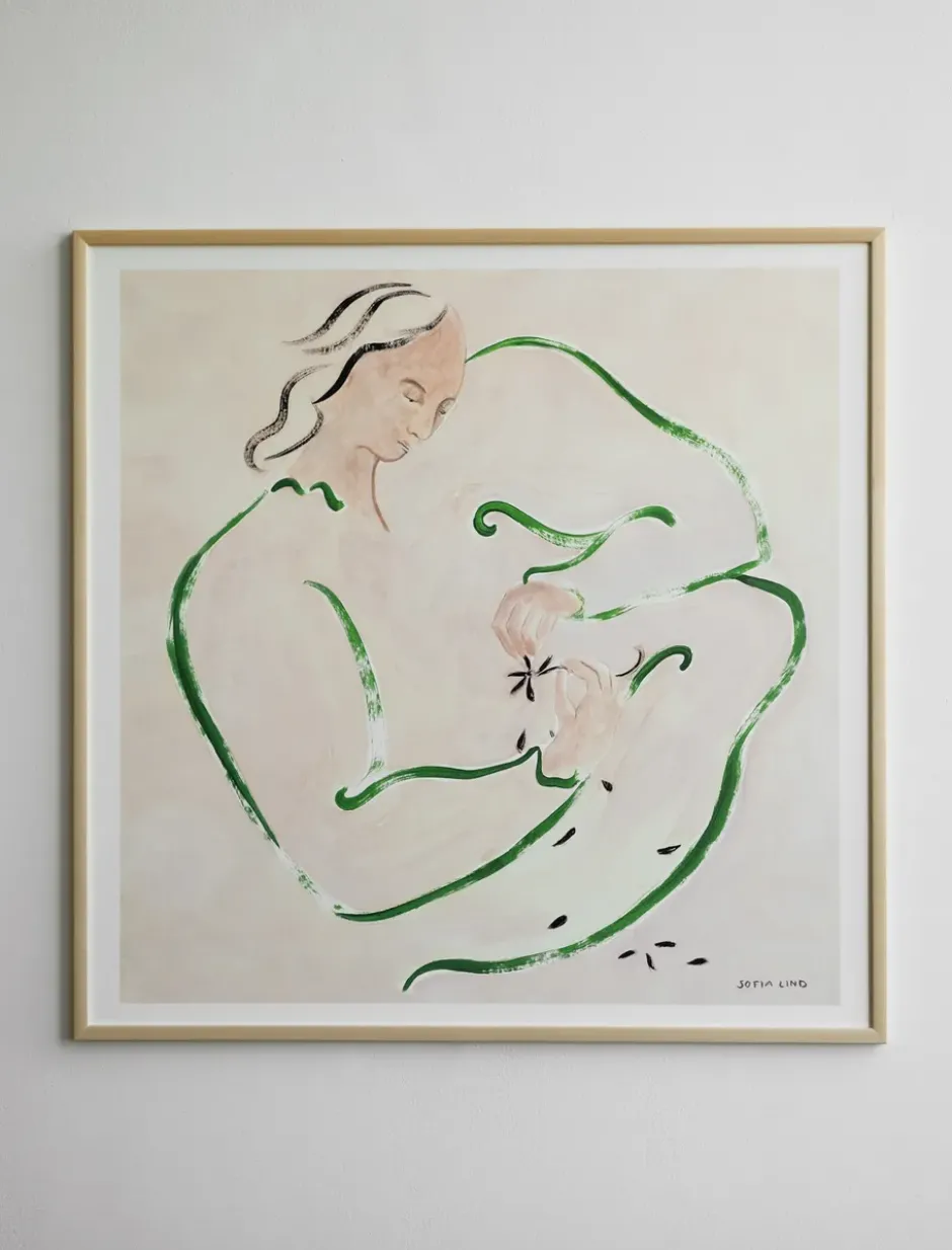 Love me not poster, 70x70 cm