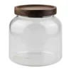 Luna burk med lock small 13 cm, Transparent