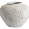 Luna kruka 26 cm, Grå-terracotta