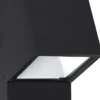 Luton fasadlampa, Svart