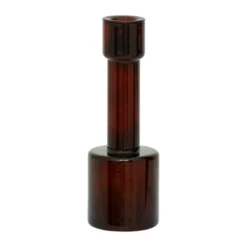 Lyla B ljusstake 19 cm, Brown