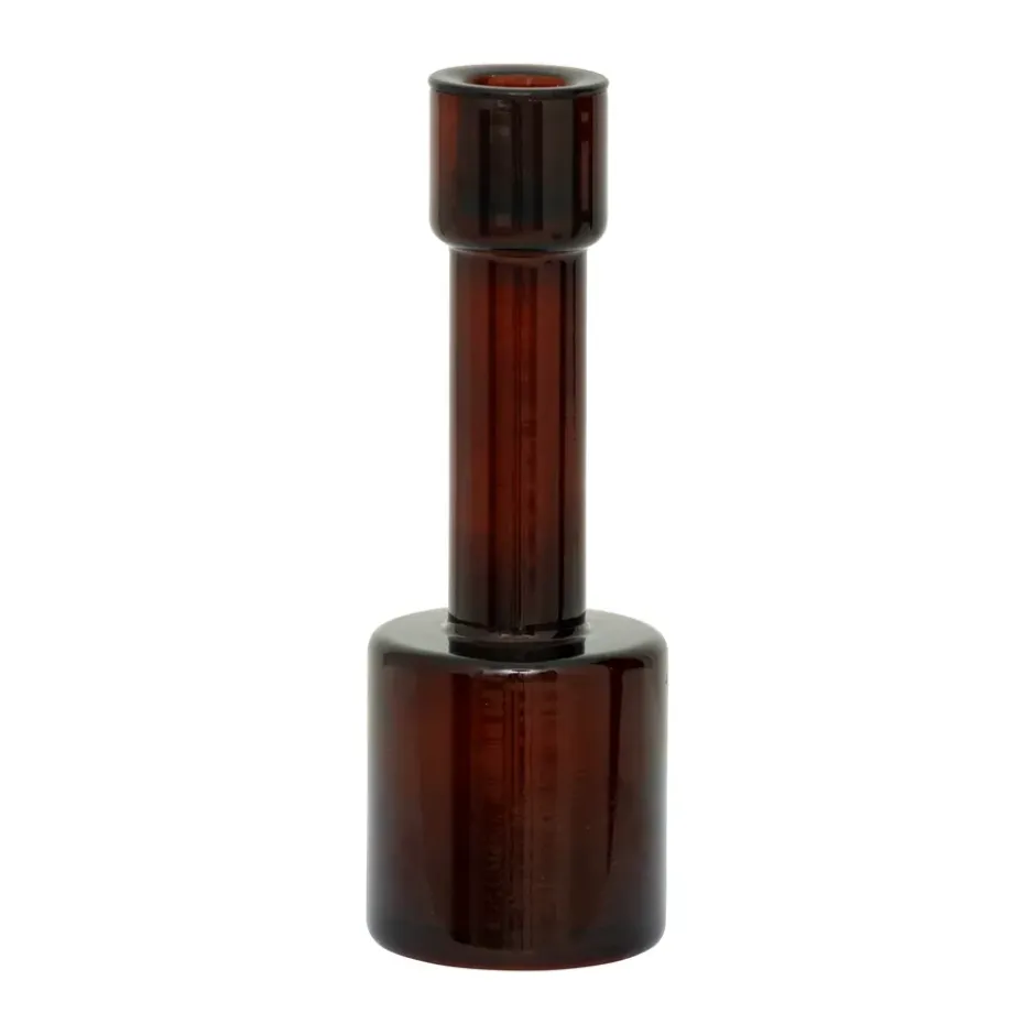 Lyla B ljusstake 19 cm, Brown