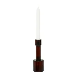 Lyla B ljusstake 19 cm, Brown