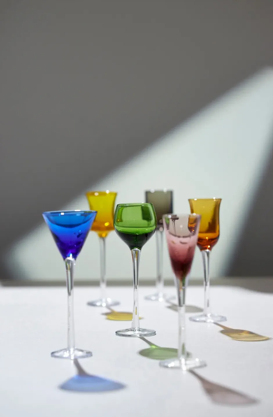 Lyngby Glas snapsglas 2,5-5 cl 6 delar, Mix