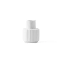 Lyngby ljusstake vit, 7 cm