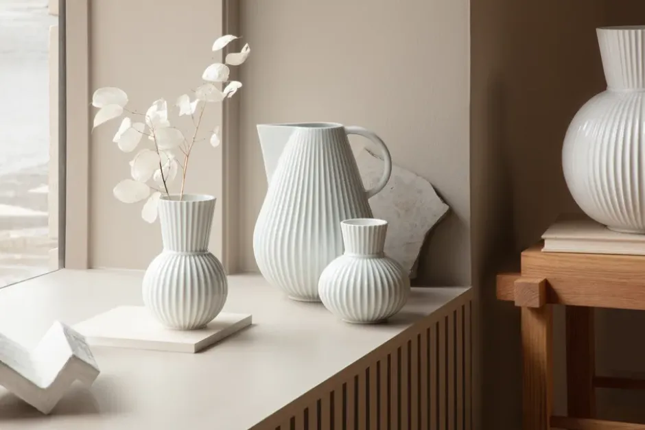Lyngby Tura vas vit, 18 cm