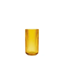 Lyngby Vas, amber, 15,5 cm