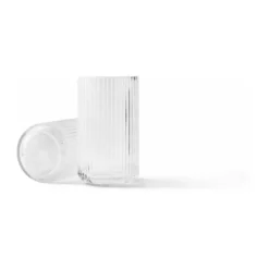 Lyngby vas glas klar, 38 cm