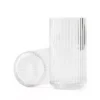 Lyngby vas glas klar, 20 cm