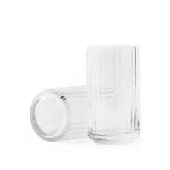 Lyngby vas glas klar, 12 cm