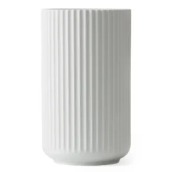 Lyngby vas vit matt, 25 cm
