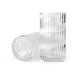Lyngby Vas, White swirl, 15,5 cm