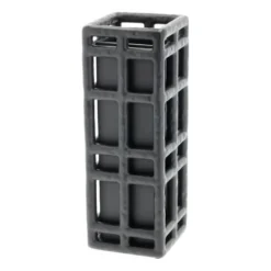 Lyng vas 11x11x30 cm, Black