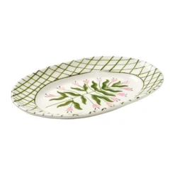 Madelen Möllard Tulip serveringsfat, Green, 38.5 cm