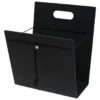 Magazine Holder Hippo M, Black-anthracite