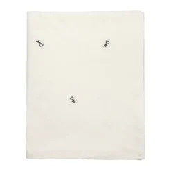 Mai bordsduk, 160x200 cm, black-off white