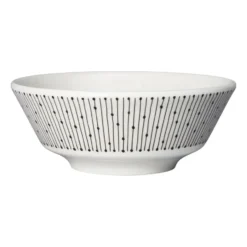 Mainio Sarastus skål Ø13 cm, Svart-vit