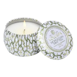 Maison Blanc Mini Tin doftljus 25 timmar, Moroccan Mint Tea