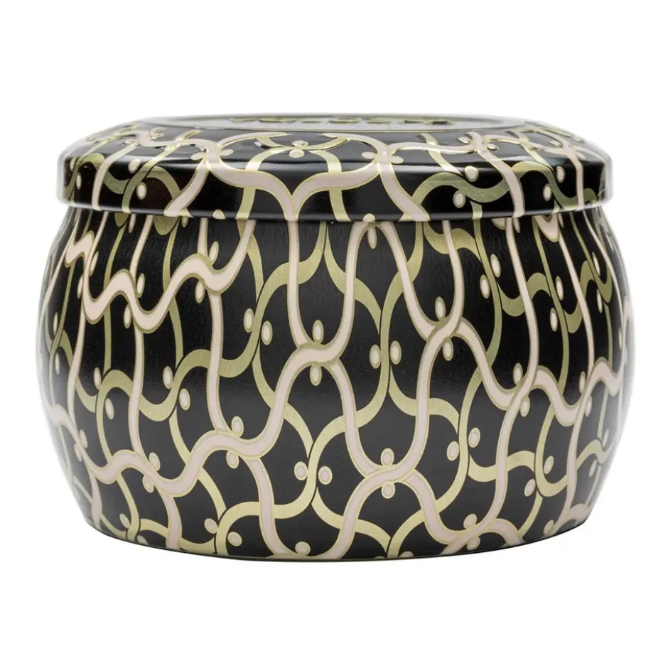 Maison Noir Mini Tin doftljus 25 timmar, Ambre Lumiere