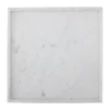 Majsa dekorationsbricka 35x35 cm, White marble