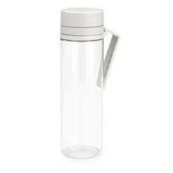 Make & Take vattenflaska med sil 0,5 L, Ljusgrå