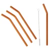 Malle sugrör 4-pack, Brown