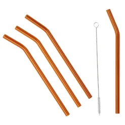 Malle sugrör 4-pack, Brown