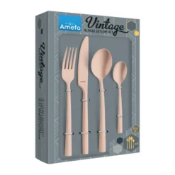 Manille Vintage bestickset 16 delar, Koppar
