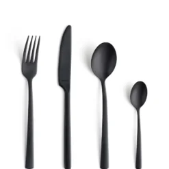 Manille Vintage bestickset 16 delar, Svart