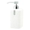 Marion tvålpump 17,5 cm, White-silver