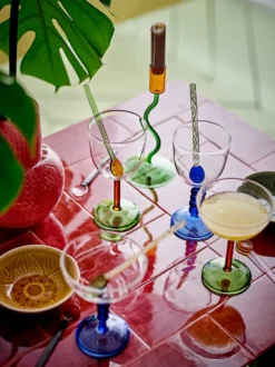 Martine cocktailglas 23 cl, Grön