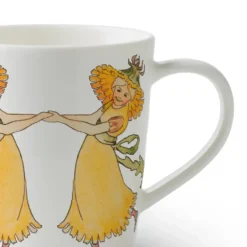 Maskrosor mugg med öra, 40 cl