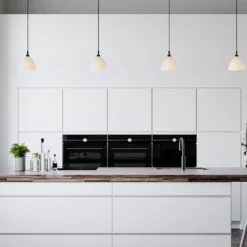 Maxi Dove taklampa Ø30 cm, Svart