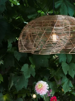 Mayla pendel för utomhusbruk, Natur, Ø53x32 cm