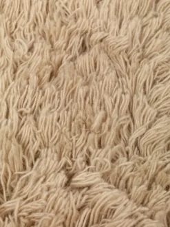 Meadow High Pile kudde 50x50 cm, Light Sand
