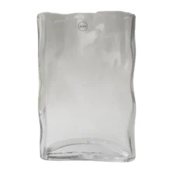 Meadow vas H30 cm, Clear