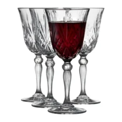 Melodia rödvinsglas 27 cl 4-pack, Kristall