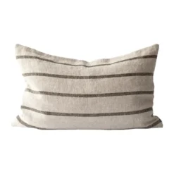 Melvin kuddfodral 40x60 cm, Taupe stripe