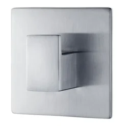 Menoto självhäftande krok 6x6 cm, Matt rostfritt stål